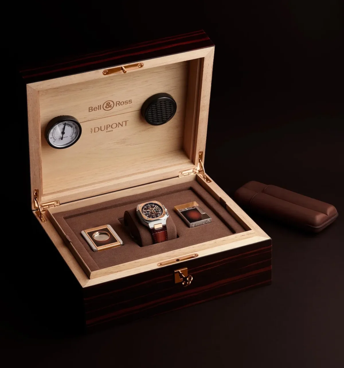 Bell&Ross BR-05 Chrono S.T Dupont, la rencontre rare entre haute horlogerie et art du cigare