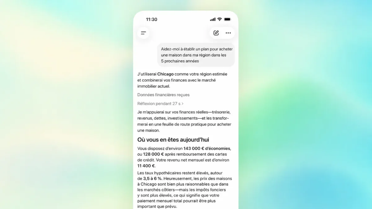 ChatGPT veut prendre le contrôle de votre patrimoine avec sa fonctionnalité de gestion des finances personnelles