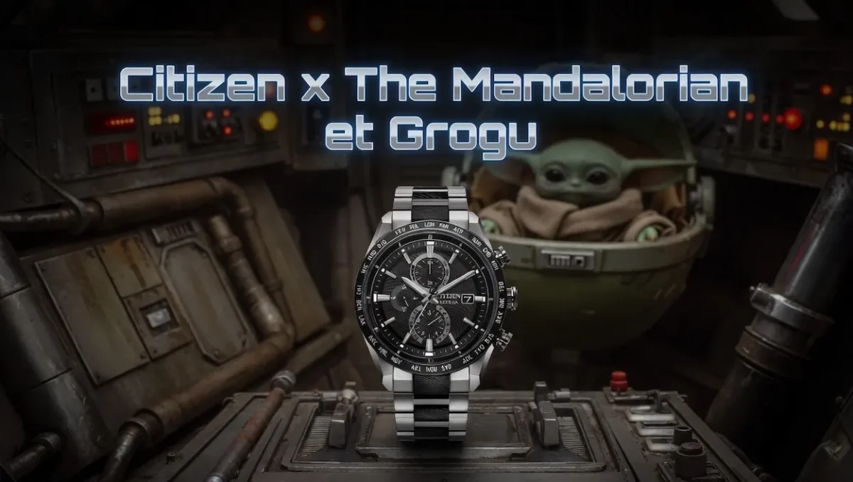 Citizen dévoile une montre inspirée du Beskar pour accompagner The Mandalorian et Grogu