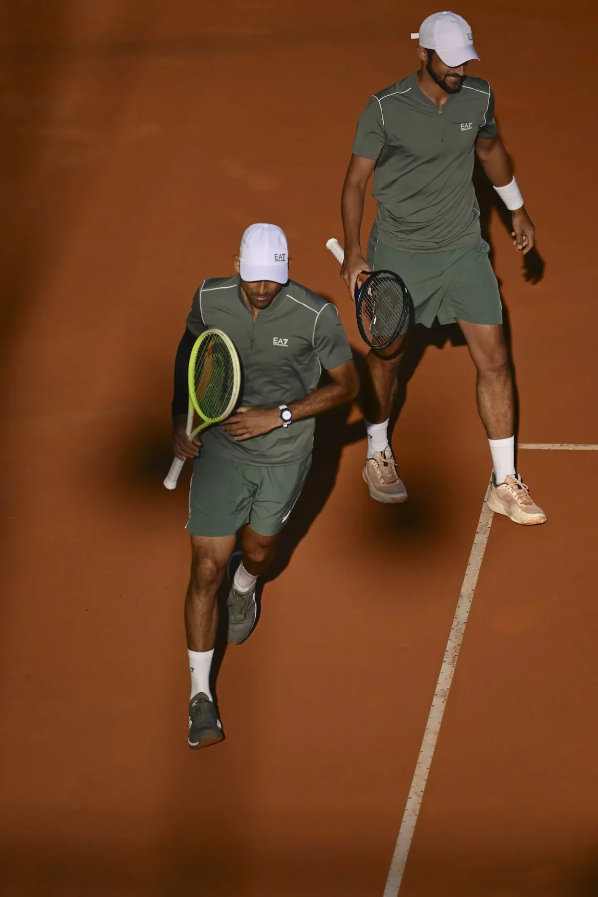 EA7 Emporio Armani dévoile sa nouvelle collection tennis 2026 au tournoi de Rome