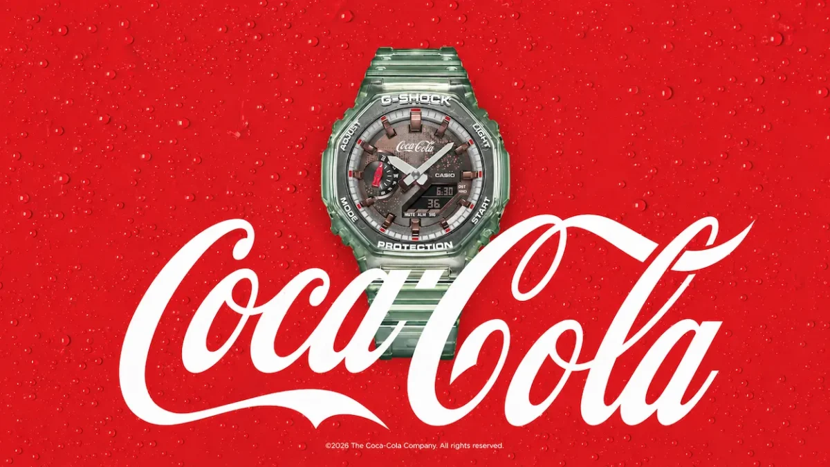 G-SHOCK et Coca-Cola célèbrent le temps qui dure avec la GA-2100CC-3A