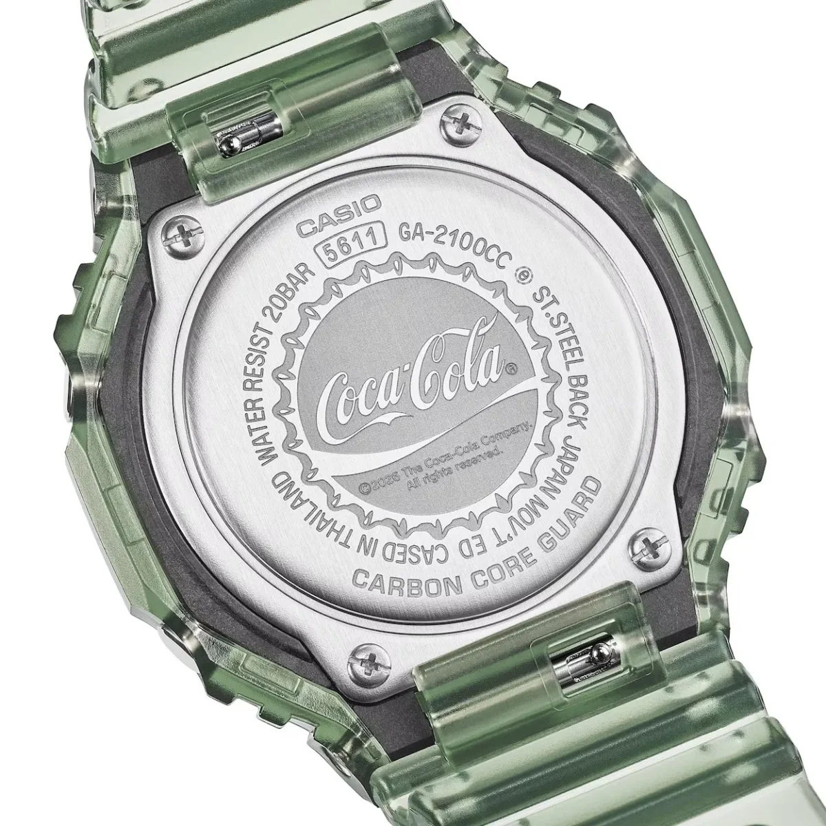 G-SHOCK et Coca-Cola célèbrent le temps qui dure avec la GA-2100CC-3A