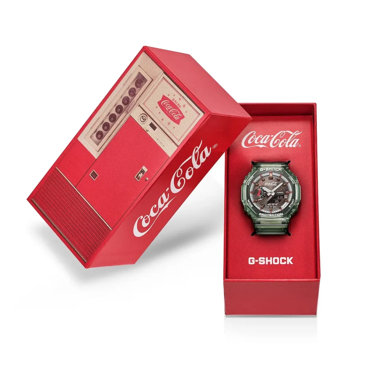G-SHOCK et Coca-Cola célèbrent le temps qui dure avec la GA-2100CC-3A