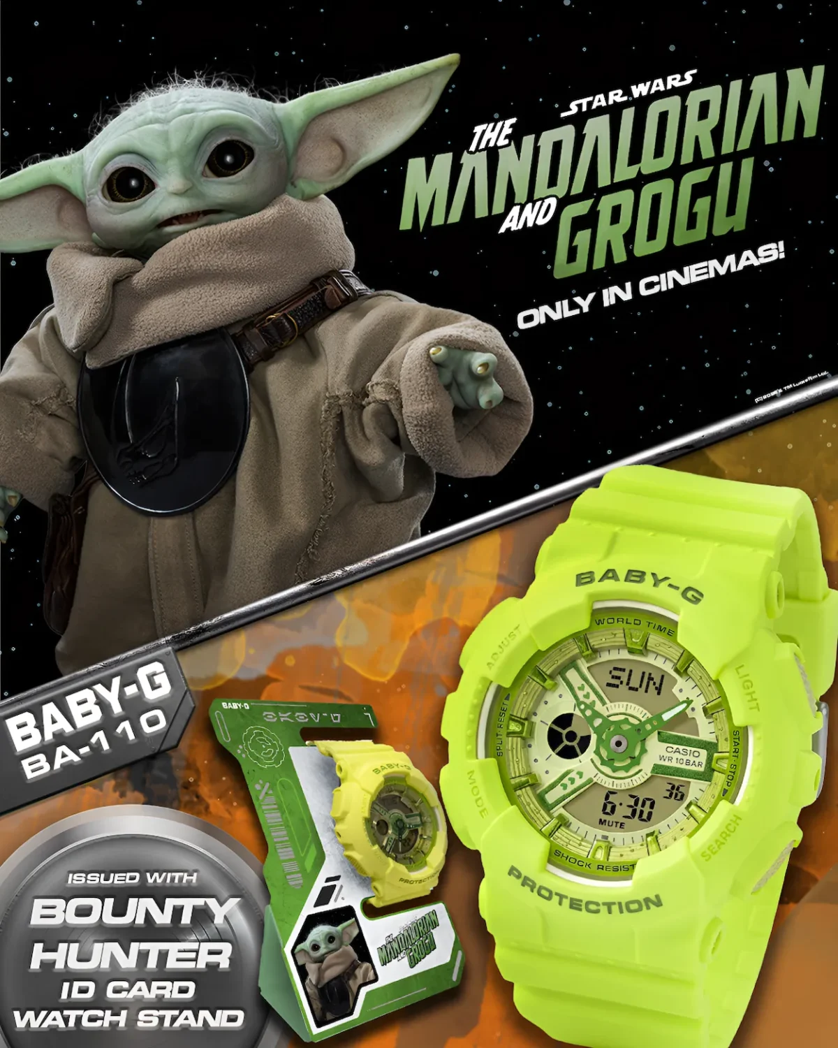 G-SHOCK et Star Wars s'associent pour créer deux montres collector inédites