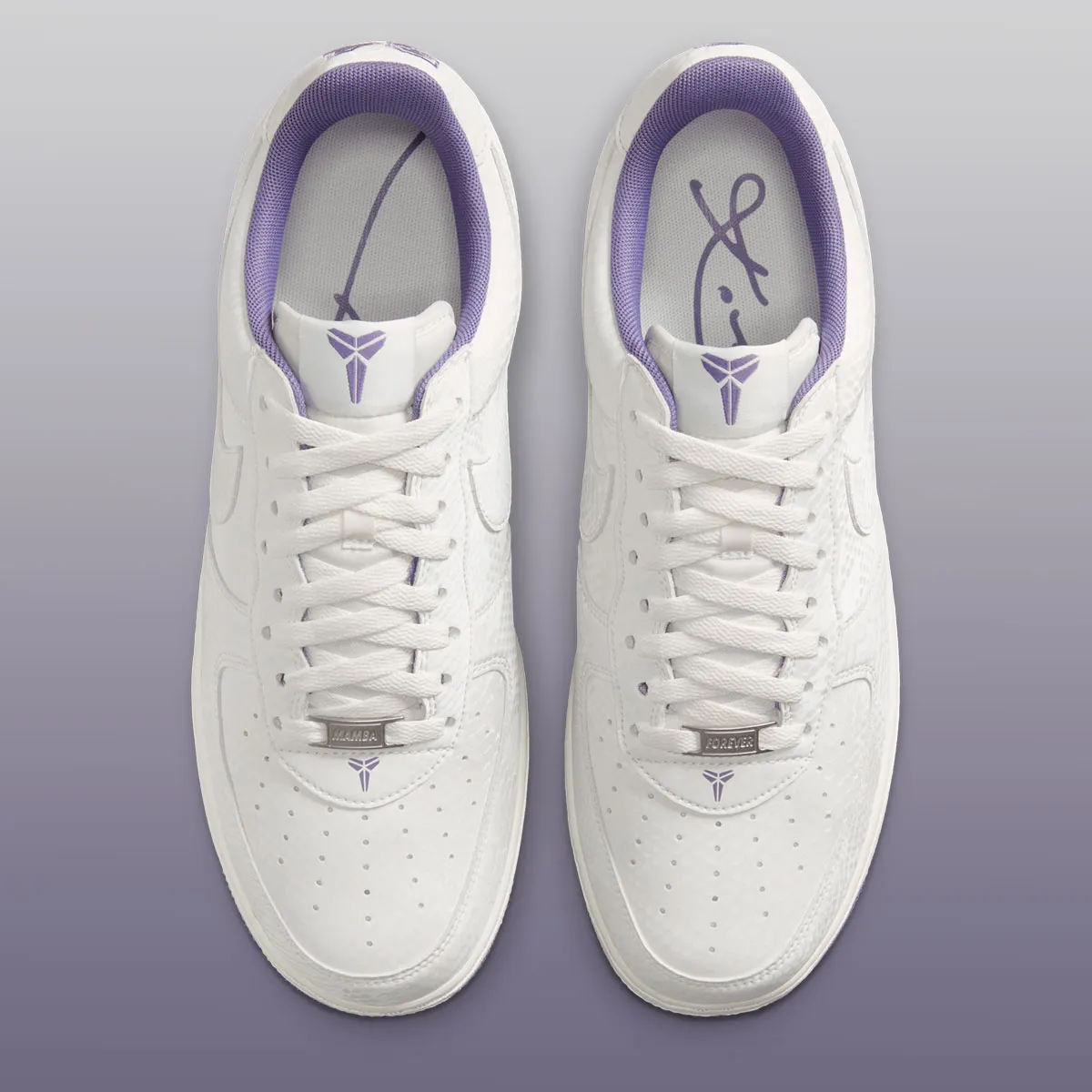 Kobe x Nike Air Force 1 Low Daybreak 3 Kobe x Nike Air Force 1 Low « Daybreak », l’art de l’hommage silencieux au Black Mamba