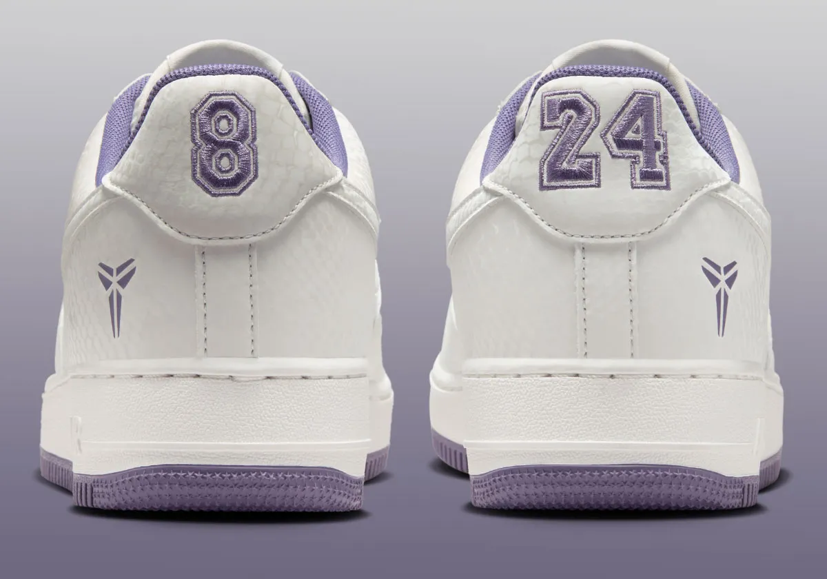 Kobe x Nike Air Force 1 Low Daybreak 4 Kobe x Nike Air Force 1 Low « Daybreak », l’art de l’hommage silencieux au Black Mamba