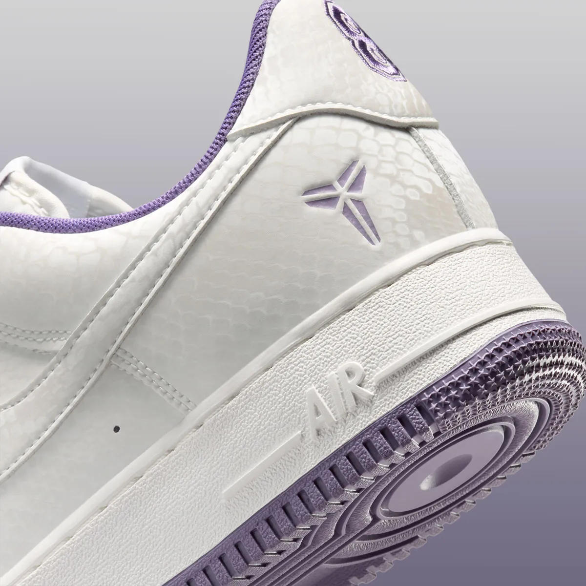 Kobe x Nike Air Force 1 Low Daybreak 8 Kobe x Nike Air Force 1 Low « Daybreak », l’art de l’hommage silencieux au Black Mamba