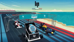 La montre Lip Rallye Meca-Quartz célèbre le Grand Prix de France Historique 2026 au Castellet