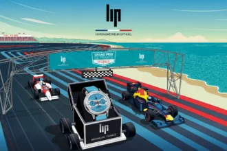 La montre Lip Rallye Meca-Quartz célèbre le Grand Prix de France Historique 2026 au Castellet