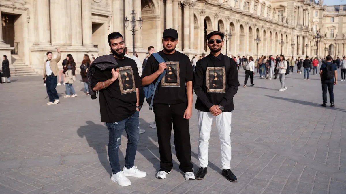 Marine Serre revisite la Joconde du Louvre avec une collection capsule upcyclée inédite