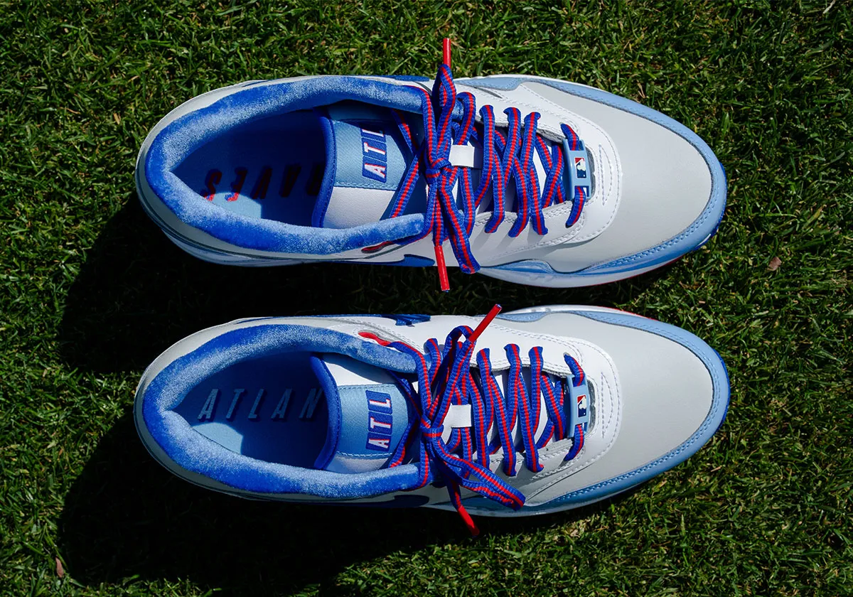 La Nike Air Max 1 « Atlanta Braves » revisite l’héritage de la MLB avec une édition « City Connect » très attendue
