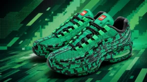 La Nike Air Max 95 x LEGO « Lucky Green » fait parler les jeunes amateurs de sneakers