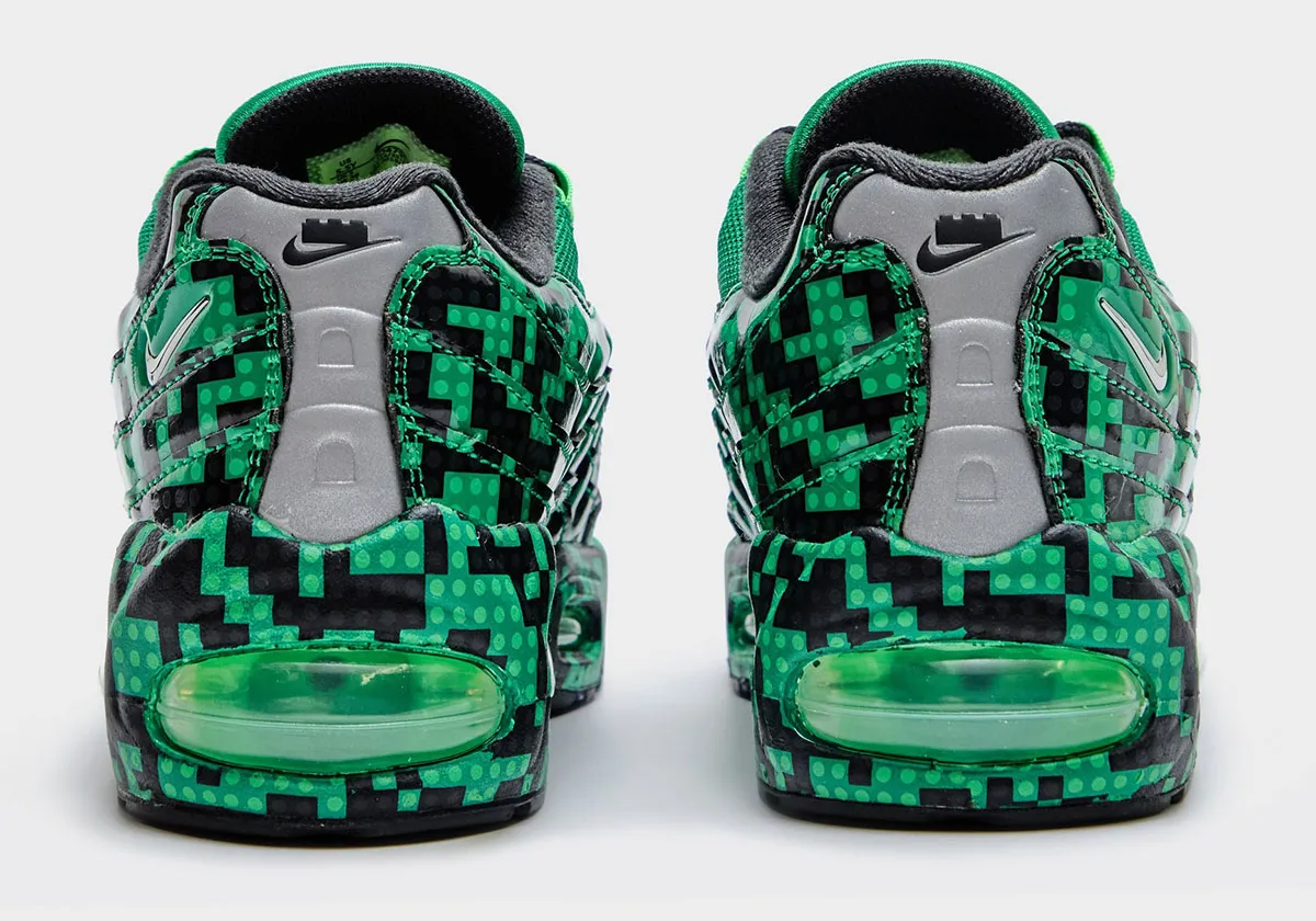 Nike Air Max 95 x LEGO Lucky Green 4 La Nike Air Max 95 x LEGO « Lucky Green » fait parler les jeunes amateurs de sneakers