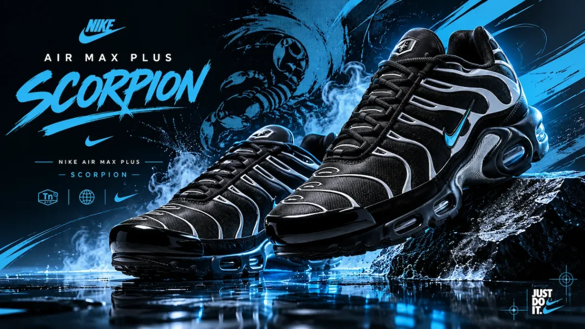 Nike Air Max Plus « Scorpion », l'ombre du prédateur s'invite dans la légende Air Max