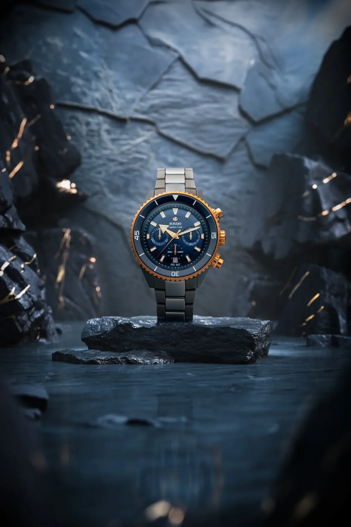 Rado Captain Cook High-Tech Ceramic Chronograph : l'odyssée bleue d'une icône née pour les abysses