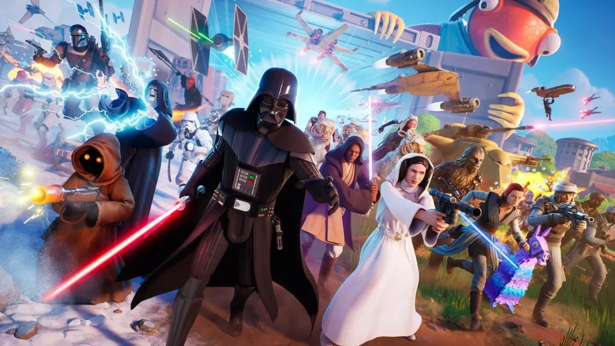Star Wars déferle sur Fortnite et The Mandalorian et Grogu s'invitent dans la partie