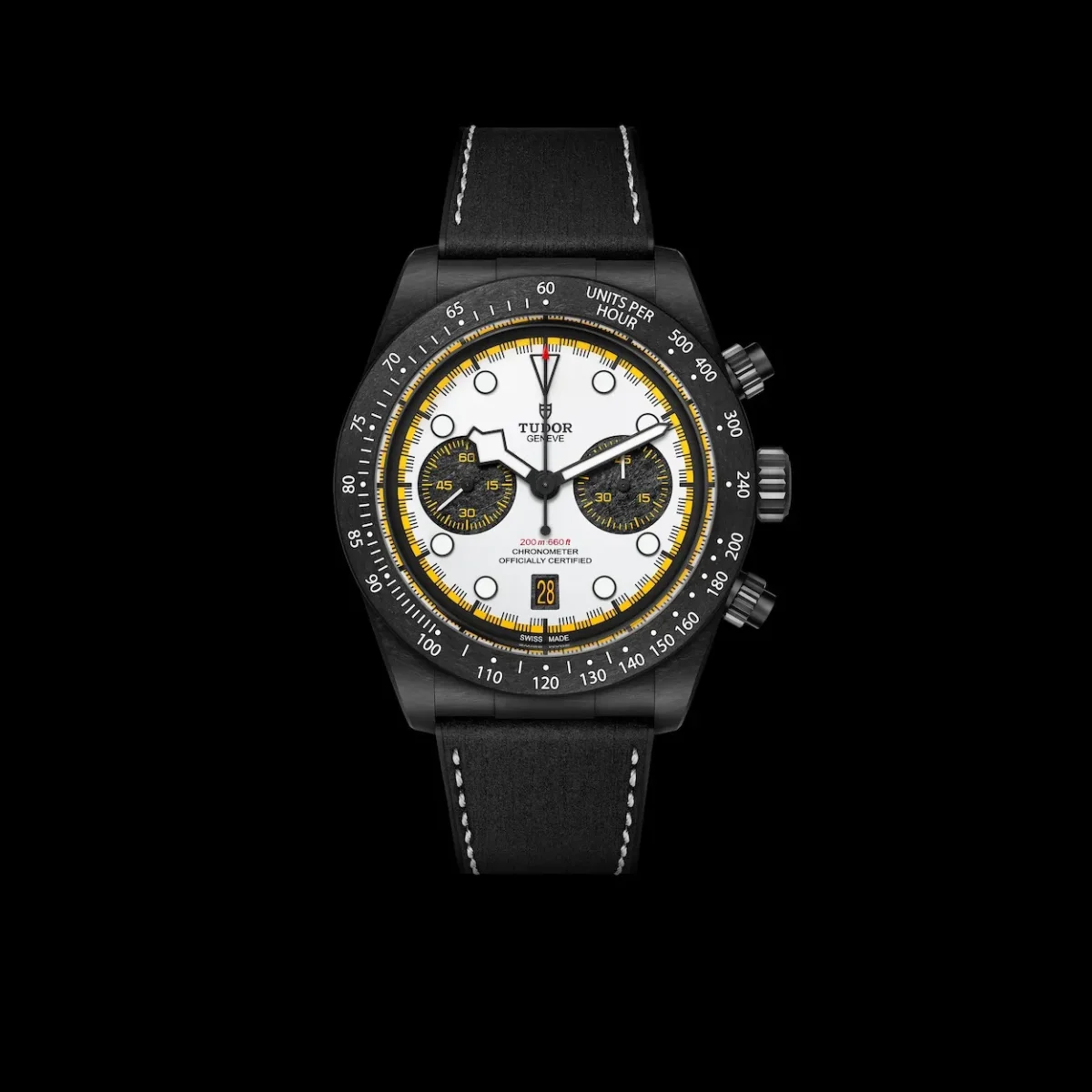 La Tudor Black Bay Chrono « Carbon 26 » réunit la haute horlogerie et la Formule 1 sur le même podium