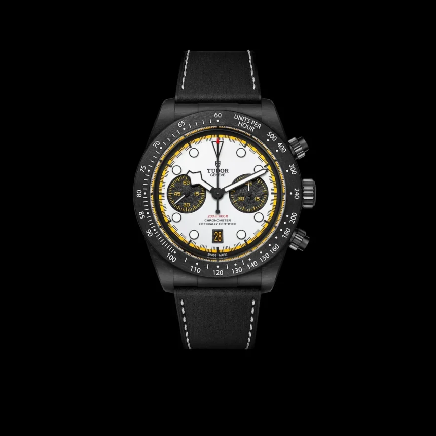 La Tudor Black Bay Chrono « Carbon 26 » réunit la haute horlogerie et la Formule 1 sur le même podium