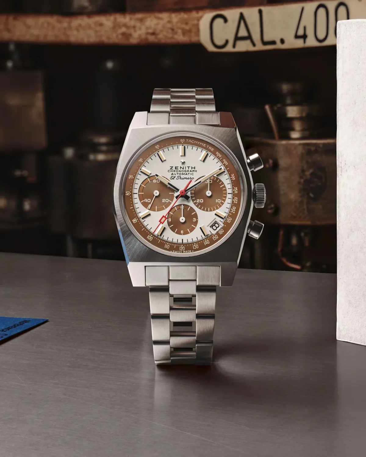 La ZENITH Chronomaster Revival A384 Tropical réinvente la patine chocolat avec l’El Primero