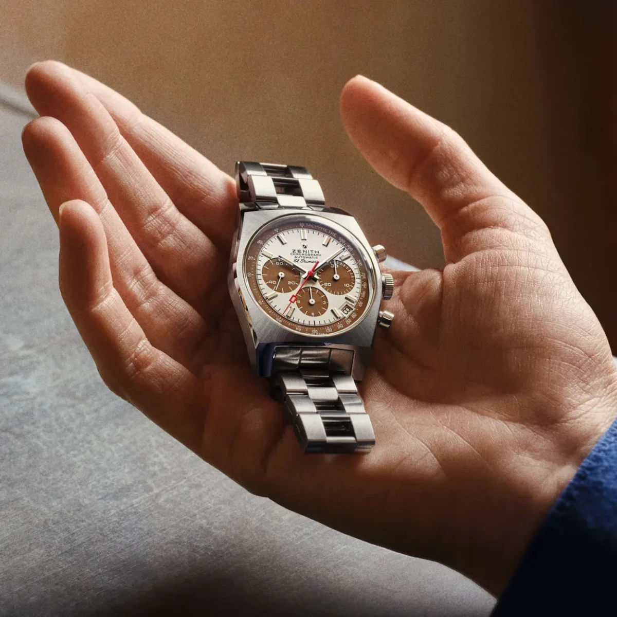 La ZENITH Chronomaster Revival A384 Tropical réinvente la patine chocolat avec l’El Primero