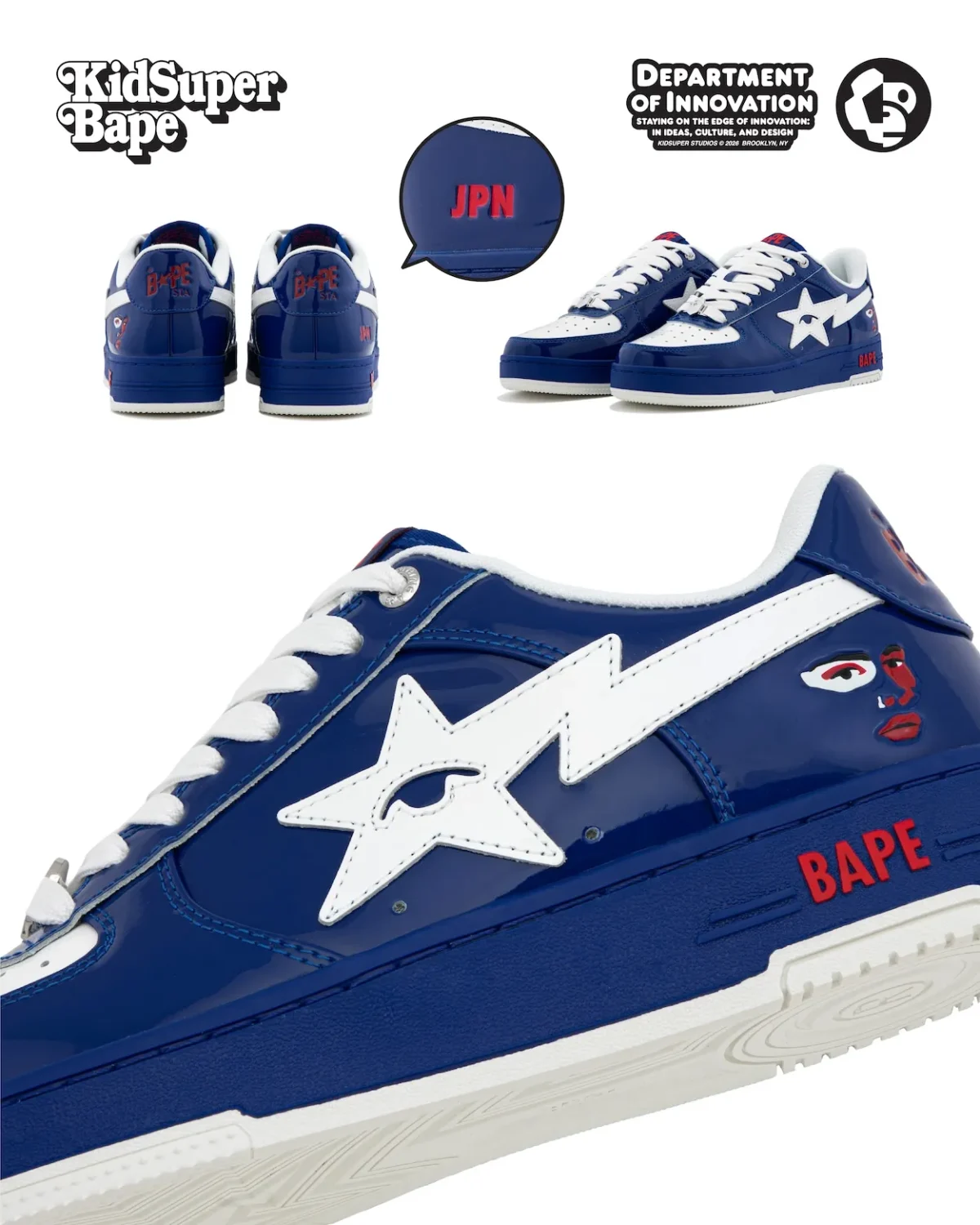 BAPE x KidSuper SUPERBAPE CUP 9 BAPE et KidSuper donnent à la BAPE STA une Coupe du monde intime
