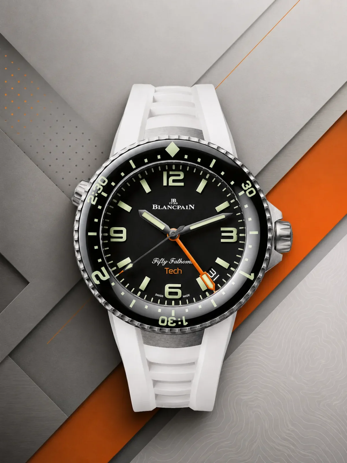 Blancpain Fifty Fathoms Tech 4 Blancpain Fifty Fathoms Tech, la montre de plongée qui repense le temps sous l’eau