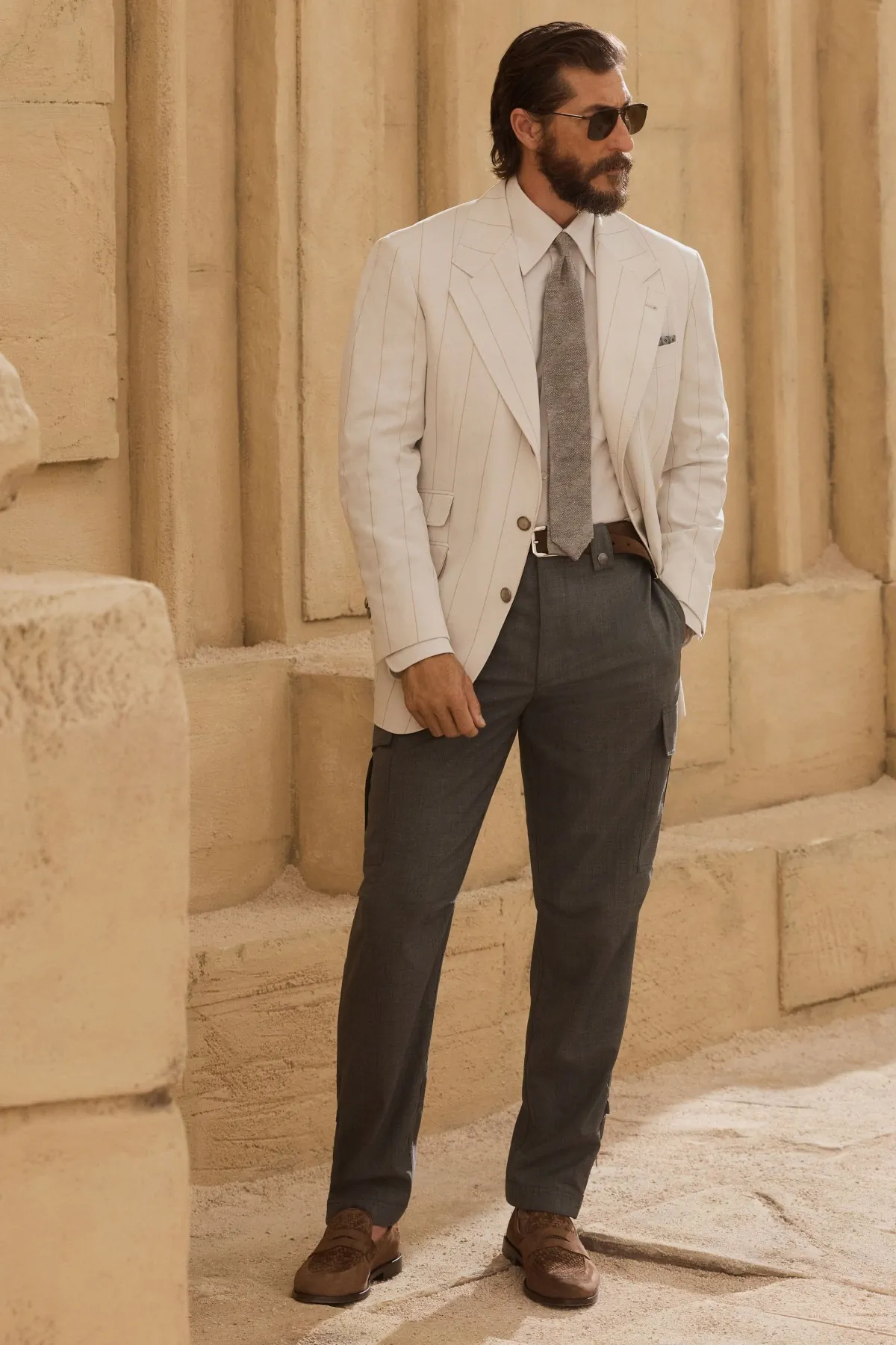 Brunello Cucinelli Spring Summer 2027 Milan Fashion Week 2 Brunello Cucinelli au printemps 2027, l'élégance d'un homme qui refuse les étiquettes