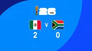 Coupe du monde 2026 Recap Jour 1 Le Mexique bat lAfrique du Sud Coupe du monde 2026 récap jour 1 : le Mexique bat l'Afrique du Sud dans un chaos de cartons rouges