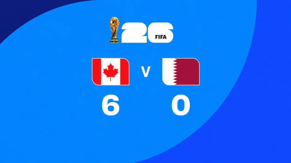 Mondial 2026 : le Canada écrit l'histoire face au Qatar dans une soirée de records et de drames