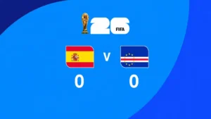 Coupe du monde 2026 Recap match Espagne vs Cap Vert Mondial 2026, l’Espagne se heurte au mur du Cap-Vert et vacille face à la discipline
