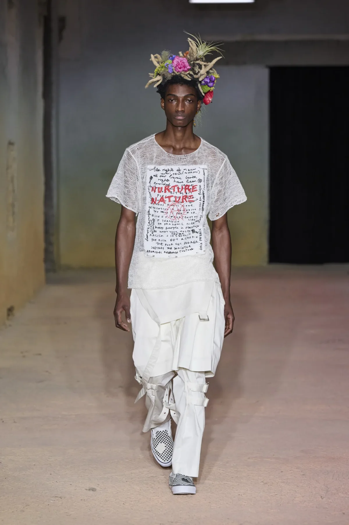 DSM Kei Ninomiya réinvente le punk en manifeste couture pour le printemps 2027