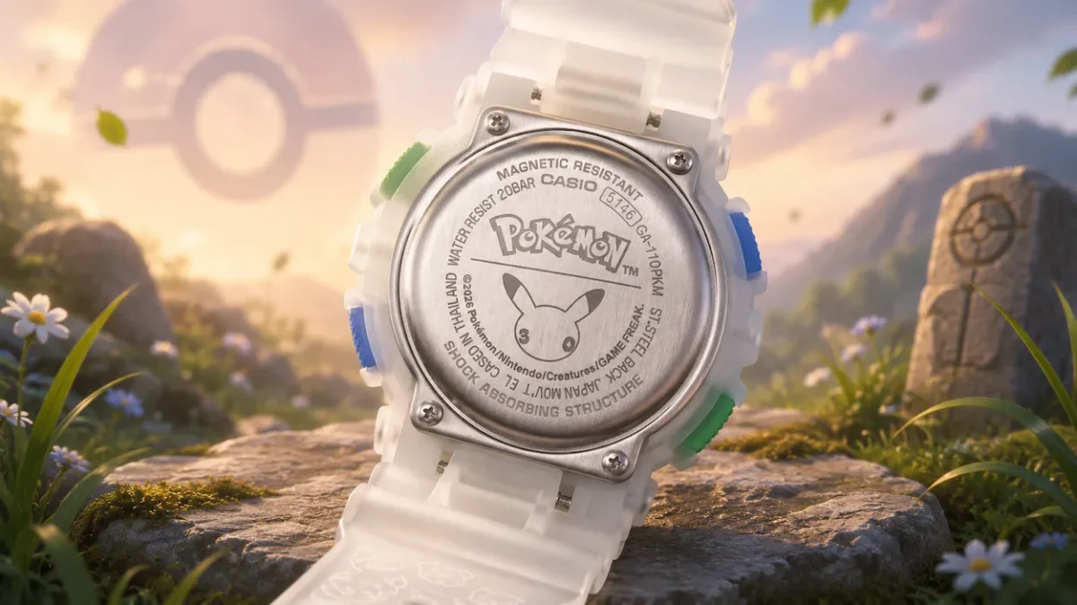 G-SHOCK célèbre les 30 ans de Pokémon avec une édition collector pensée jusque dans les moindres détails