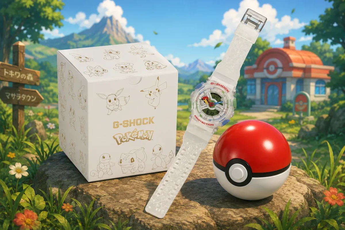 G-SHOCK célèbre les 30 ans de Pokémon avec une édition collector pensée jusque dans les moindres détails