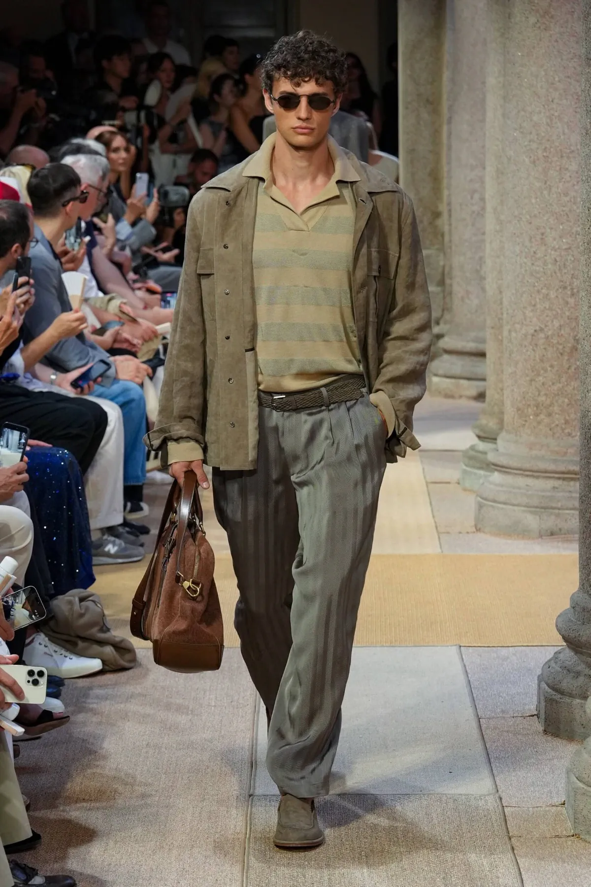 Le Mercato Méditerranéen de Giorgio Armani - Leo Dell'Orco signe un printemps 2027 qui respire
