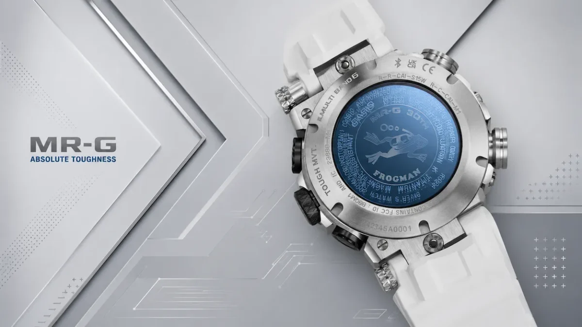 CASIO MRG-BF1000EB, la montre de plongée qui transforme les abysses en œuvre d’art