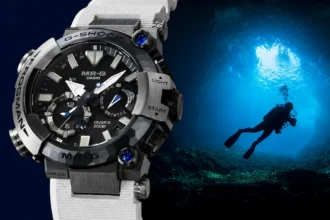 G-SHOCK Frogman MRG-BF1000EB-1A, l’art japonais plonge dans les abysses du luxe