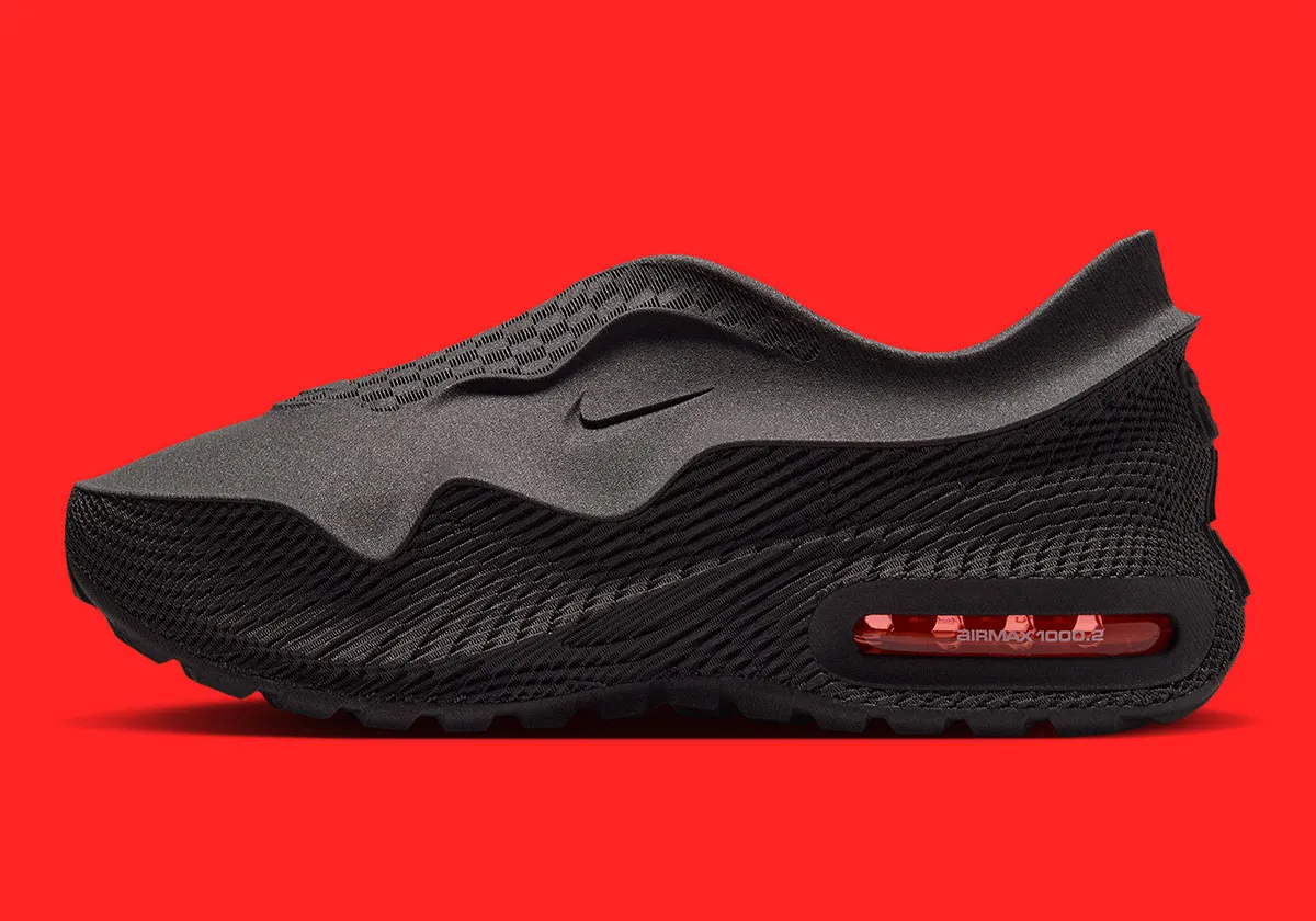 La Nike Air Max 1000.2 « Hyper Crimson » prouve que l'avenir de la sneaker s'imprime