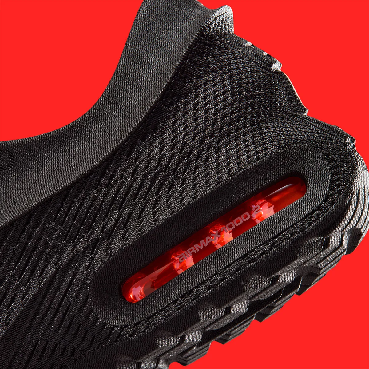 La Nike Air Max 1000.2 « Hyper Crimson » prouve que l'avenir de la sneaker s'imprime
