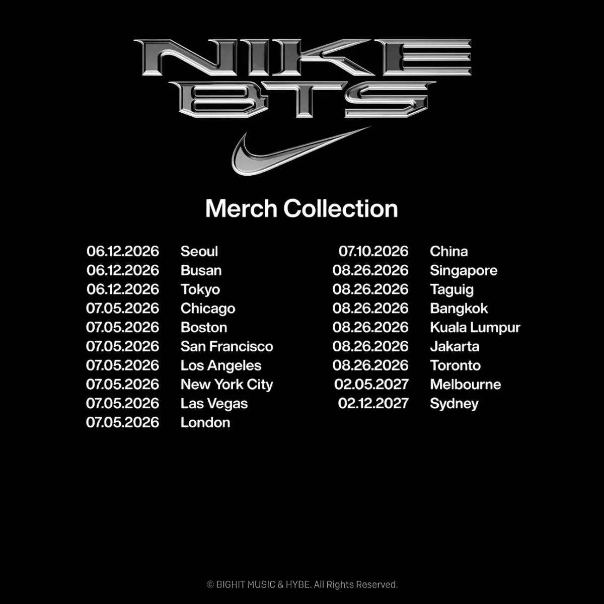 Quand Nike by You transforme le BTS World Tour « ARIRANG » en expérience de création collective