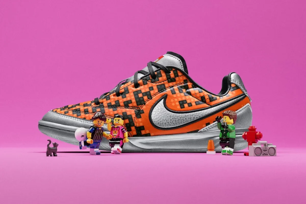 Nike Football x LEG0 5 Nike Football et LEGO réinventent le football junior entre terrain, sneakers et culture créative