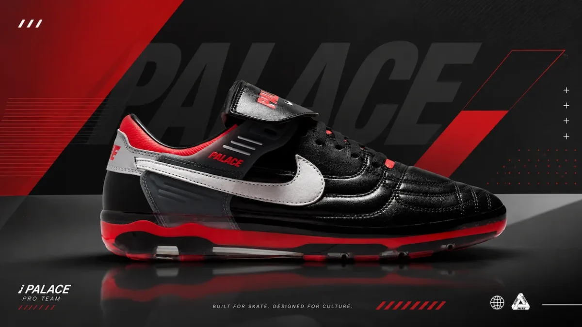 Palace x Nike Cryoshot 0 Palace réinvente la Nike Cryoshot et redessine les codes du football anglais