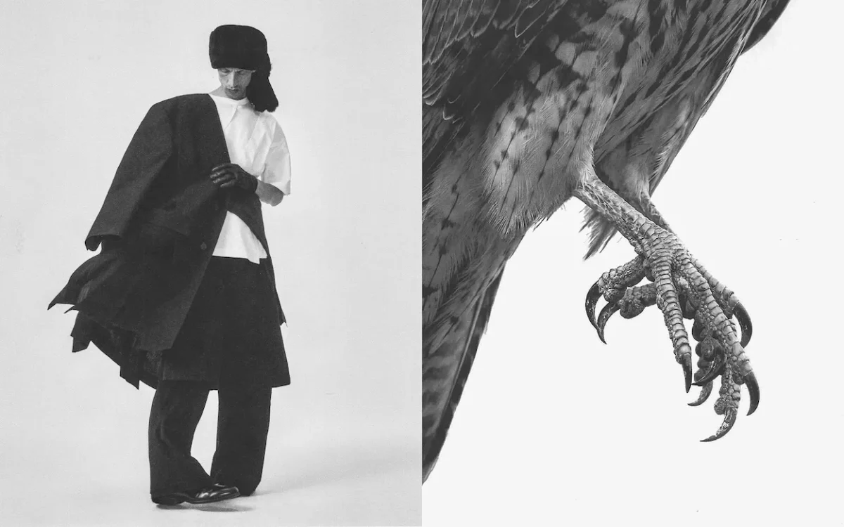 Avec la collection « Falconry », SONGZIO et HELIOT EMIL signent une étude de la ligne et du geste