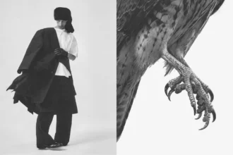 Avec la collection « Falconry », SONGZIO et HELIOT EMIL signent une étude de la ligne et du geste