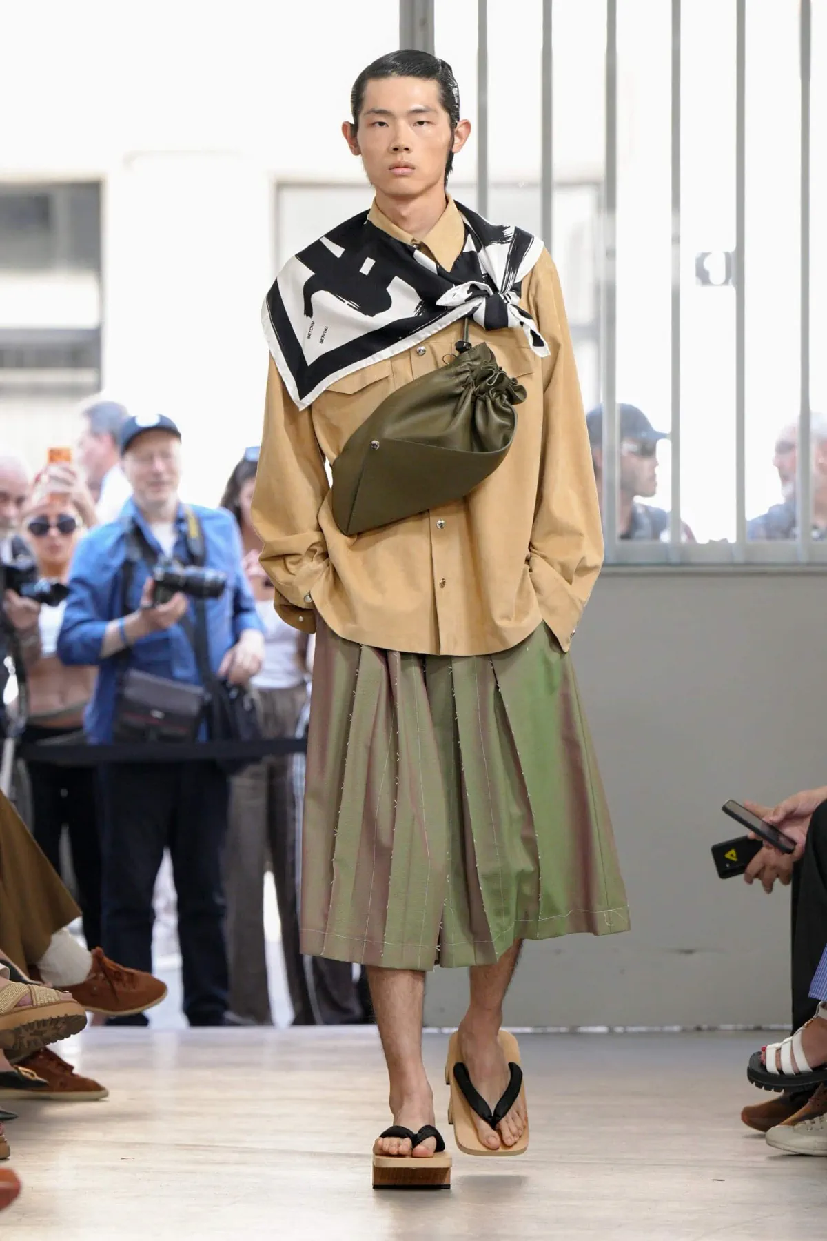 Setchu Spring Summer 2027 Milan Fashion Week Mens 5 Setchu printemps 2027 ou l'art de pêcher l'élégance au fond du monde