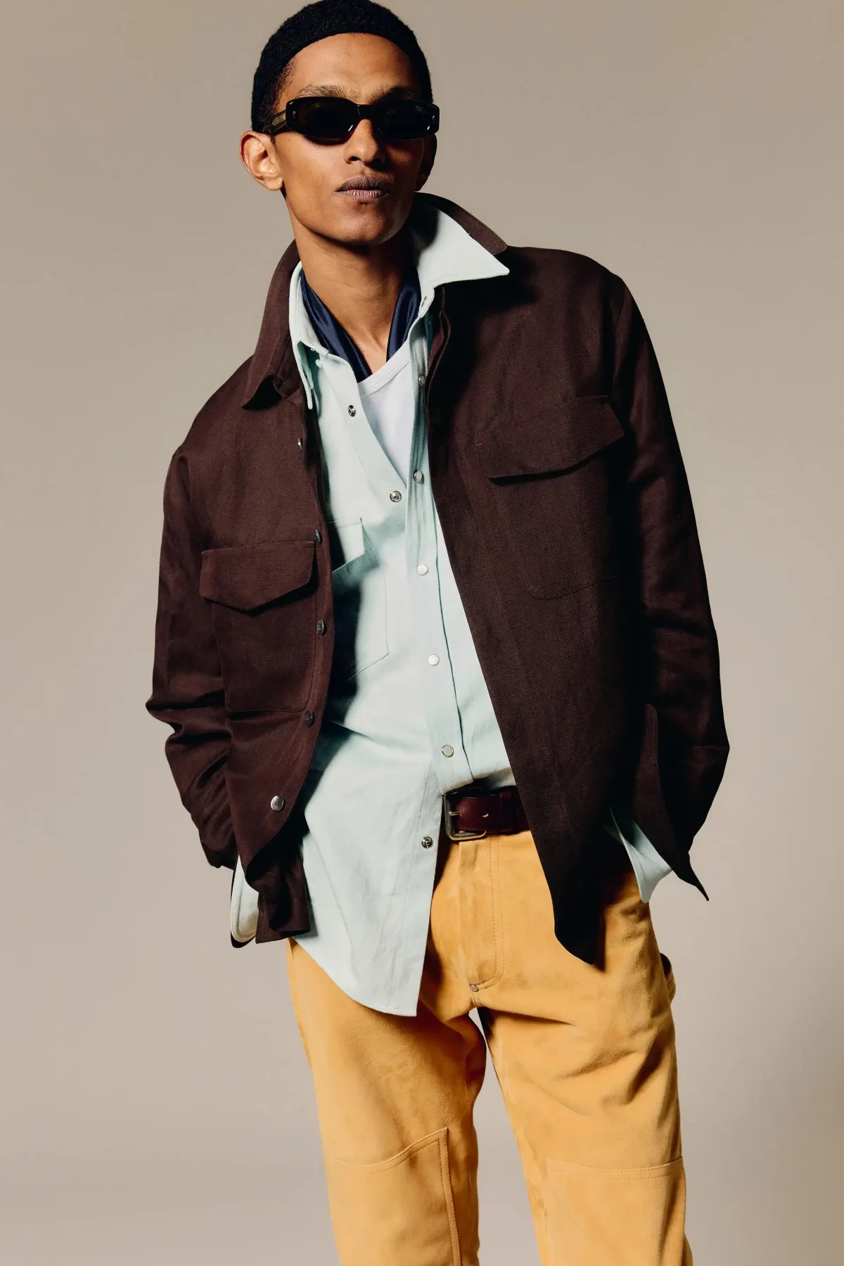 Umit Benan printemps 2027 - quand le luxe masculin retrouve le sens du toucher