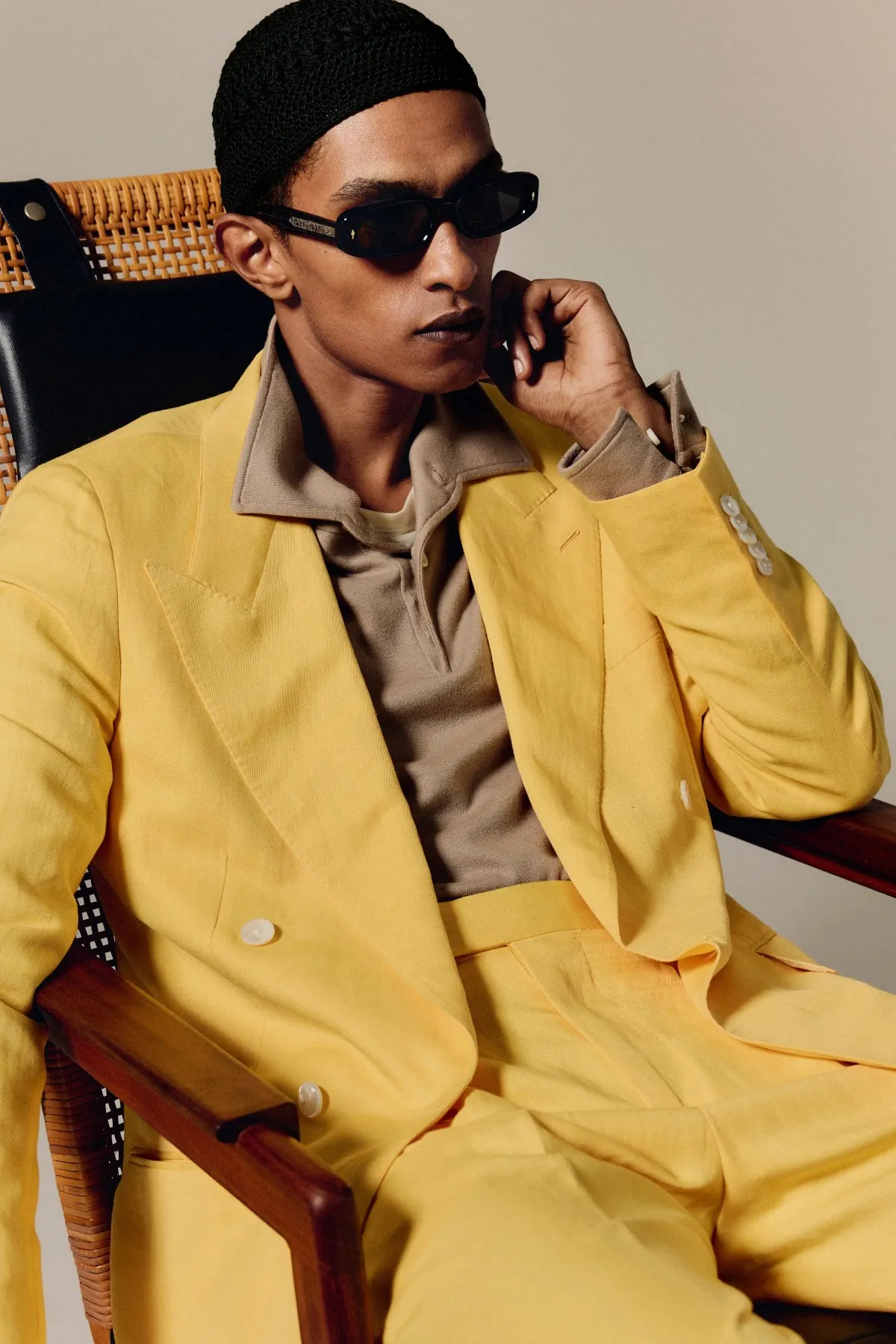 Umit Benan printemps 2027 - quand le luxe masculin retrouve le sens du toucher