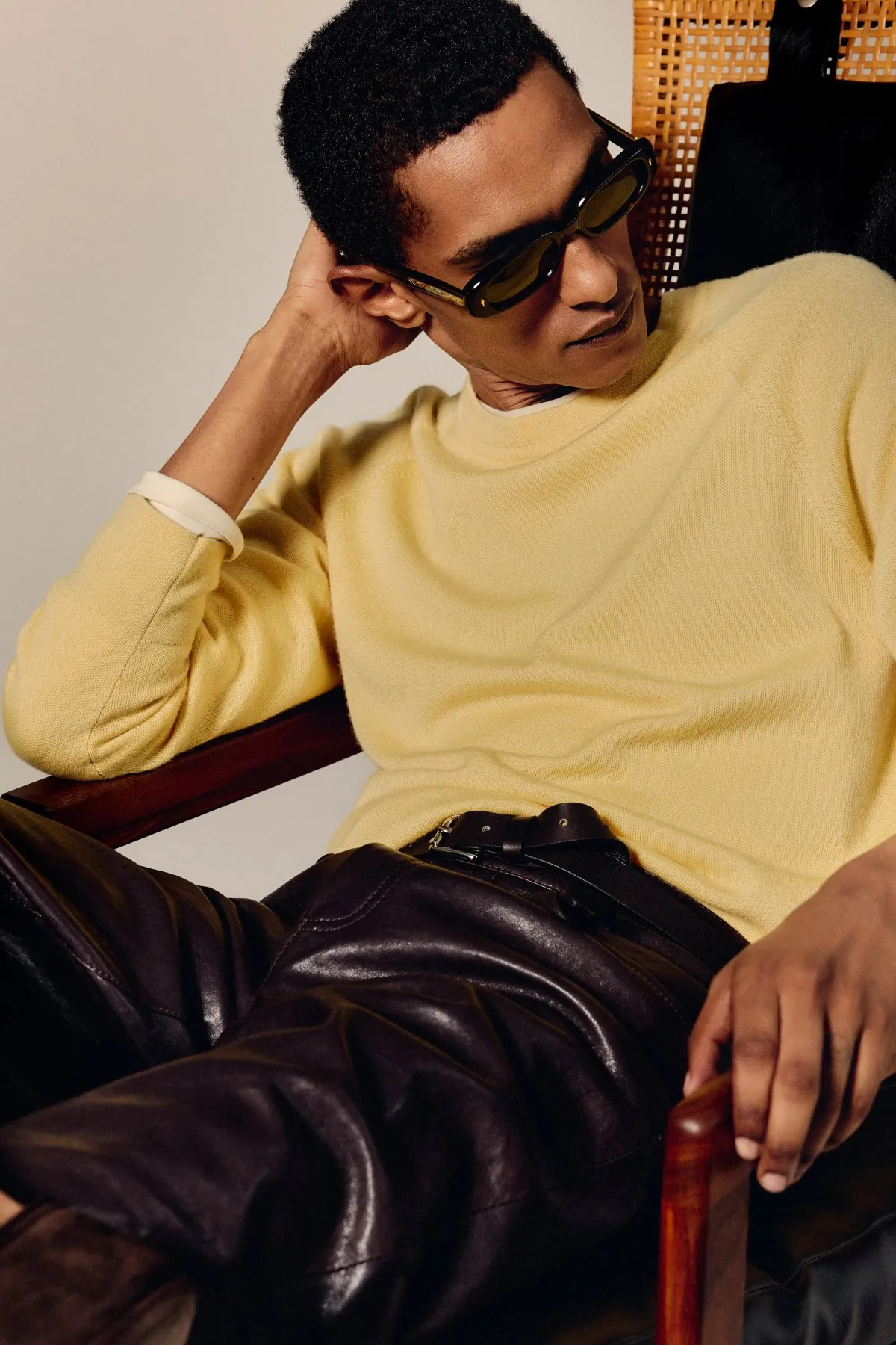 Umit Benan printemps 2027 - quand le luxe masculin retrouve le sens du toucher
