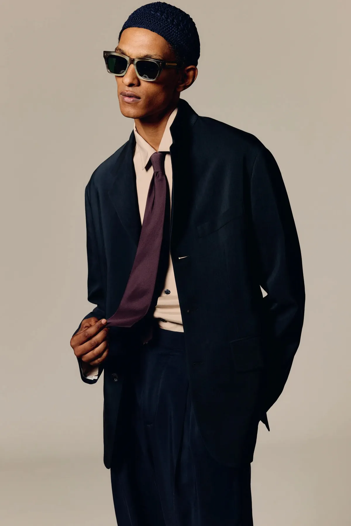 Umit Benan printemps 2027 - quand le luxe masculin retrouve le sens du toucher