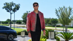 L'échappée belle d'Achraf Hakimi en cuir Under Armour x 424