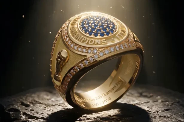 Voici à quoi ressemble la bague commémorative qui sera remise aux champions de la Coupe du monde 2026